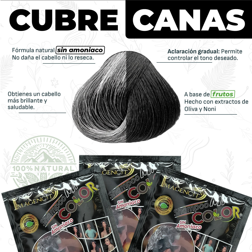 Shampoo CUBRE CANAS - tecnología avanzada MICOLOR