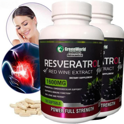 ÚLTIMO DÍA DE PROMOCIÓN - Resveratrol Lanzamiento Compra 1 llévate 2