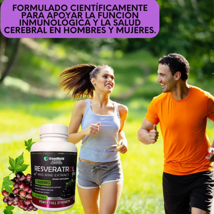 ÚLTIMO DÍA DE PROMOCIÓN - Resveratrol Lanzamiento Compra 1 llévate 2