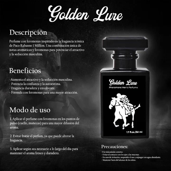 Golden Lure: ¡El Perfume Científicamente Desarrollado para Despertar la Atracción Instantánea!