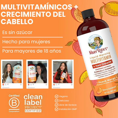 Mary Ruth's® Mango + REGALO - TRATAMIENTO CAPILAR AVANZADO + PAGA AL REICIBIR