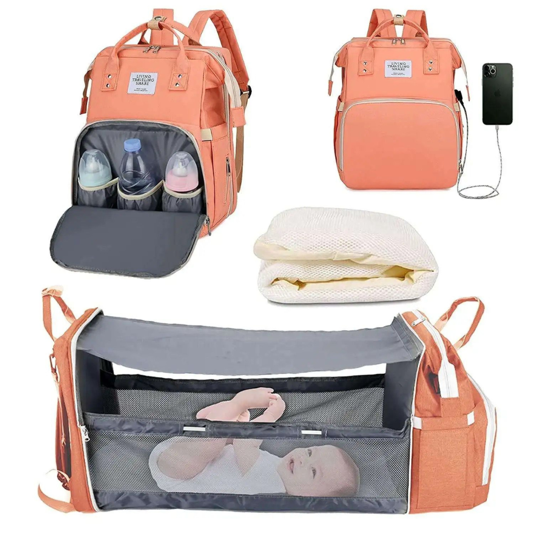 Mochila Multifuncional con Cambiador - SOLO HOY 40%OFF