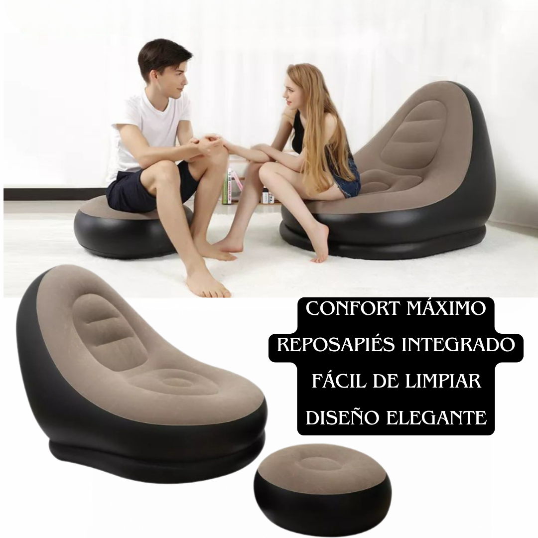 30% Off SOLO HOY - Compra SILLÓN INFLABLE PORTATIL