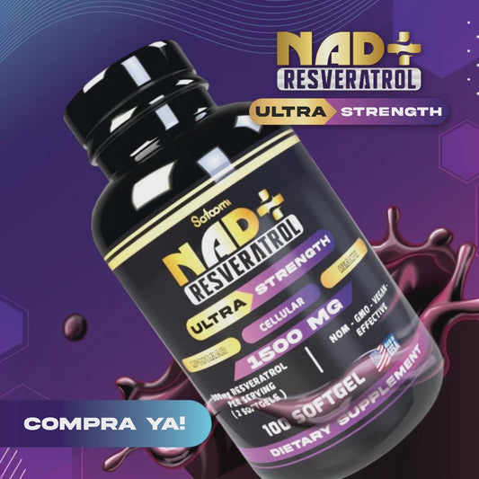 !PROMO X 2 Und al precio de 1! NAD Resveratrol Original !SÓLO HOY!